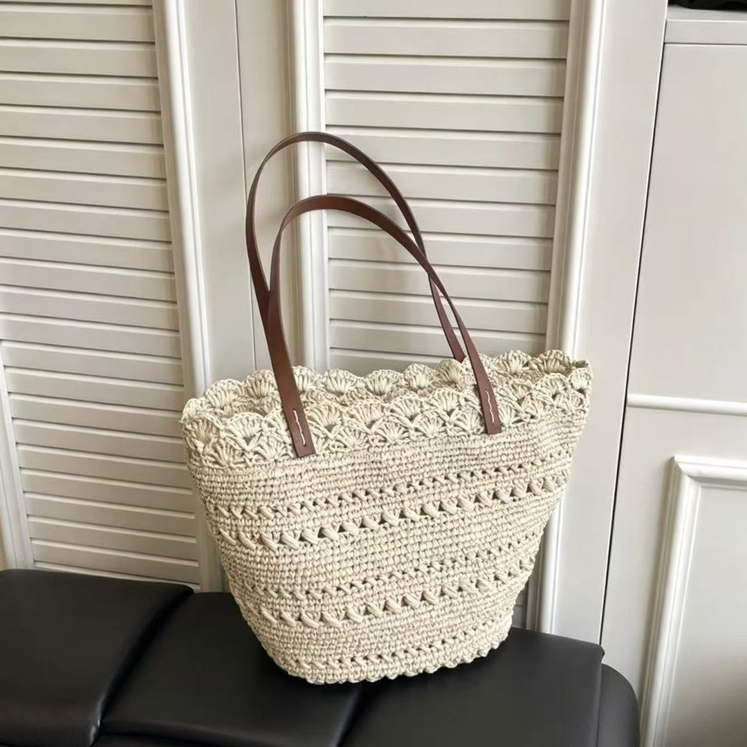 Handmade Macrame Beach Bag Bowlift