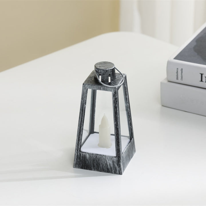Decorative Battery-Operated Tabletop Candle Lantern Bowlift