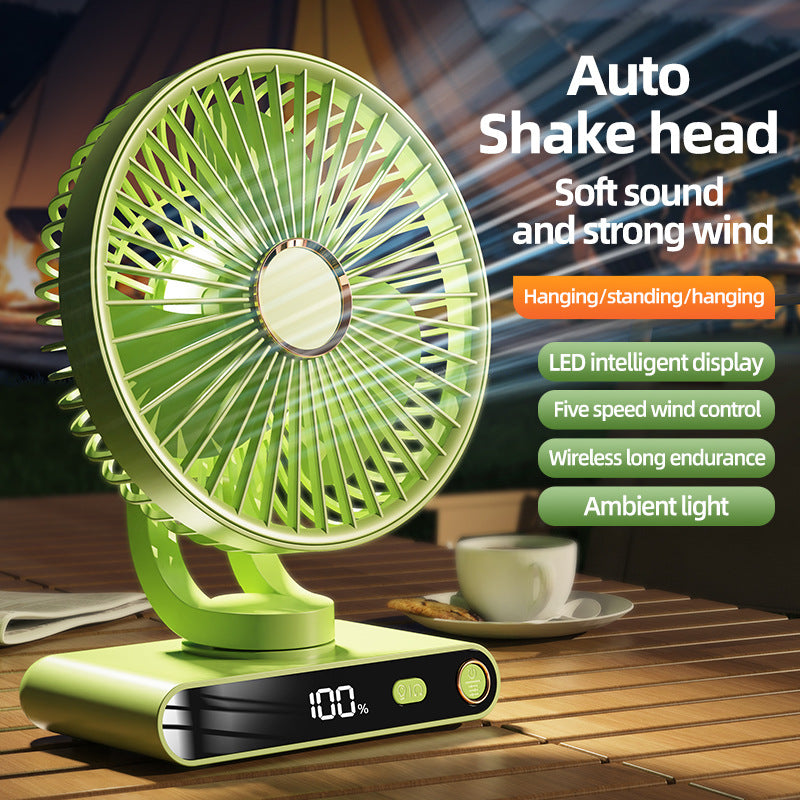 Women Wall Fan with Automatic Swing Function Bowlift