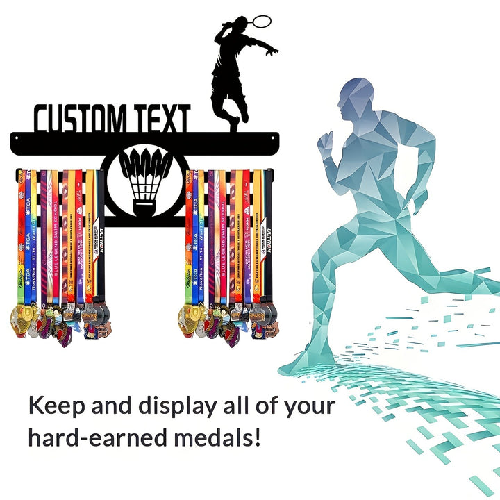Customizable Badminton Wall Art