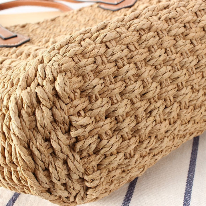 Handbag with Braided Design Bowlift