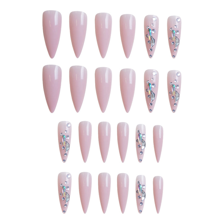 Glamorous artificial nail design Bowlift