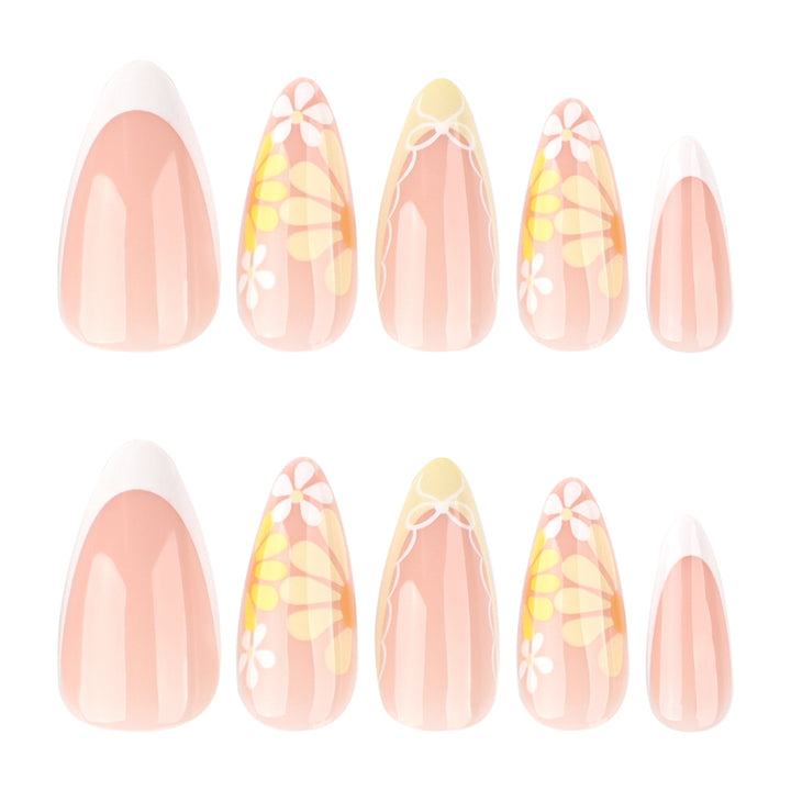 Artistic nail designs with floral accents Bowlift 1789123474