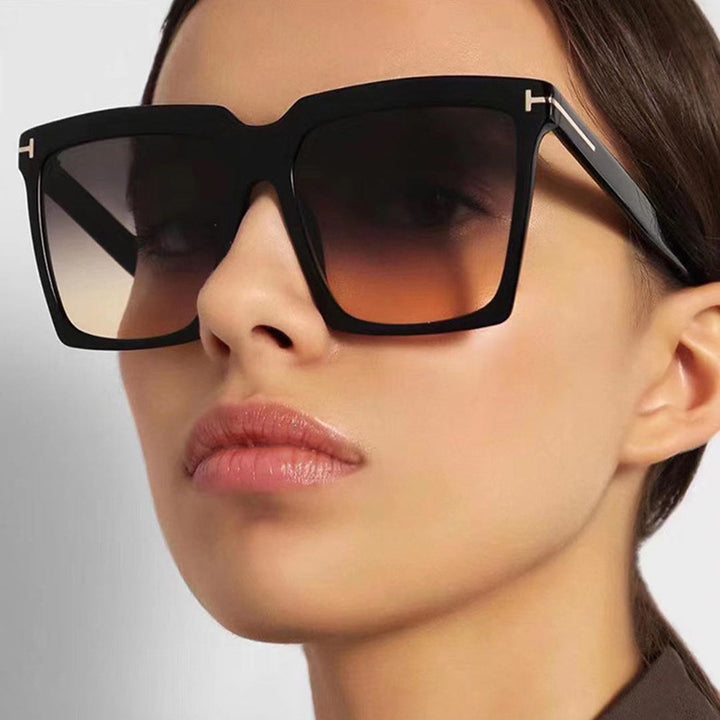 Women's oversized sunglasses with elegant and polarized lens design Bowlift