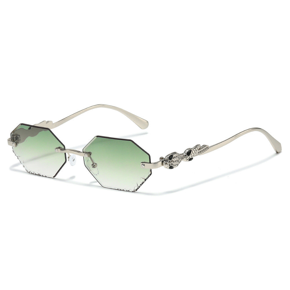 Fashion-Forward Statement Hexagonal Sunglasses Bowlift