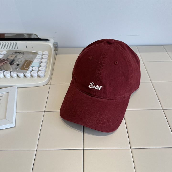 Women's Cotton Embroidered Cap Bowlift