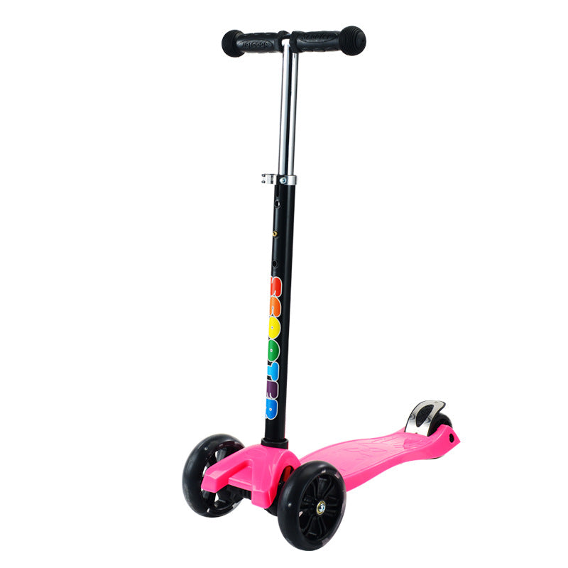 Lean-to-Steer Glider Scooter Bowlift