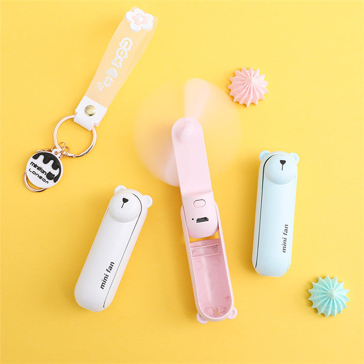 Unisex Portable Mini Fan in Cute Animal Design Bowlift