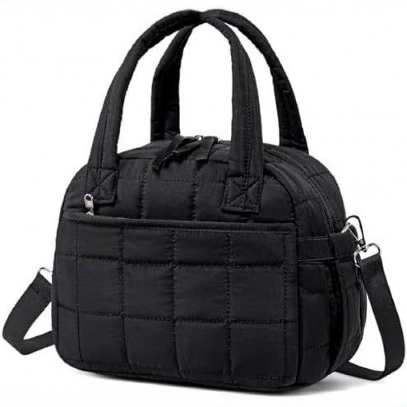 Multifunctional Quilted Shoulder Bag Bowlift