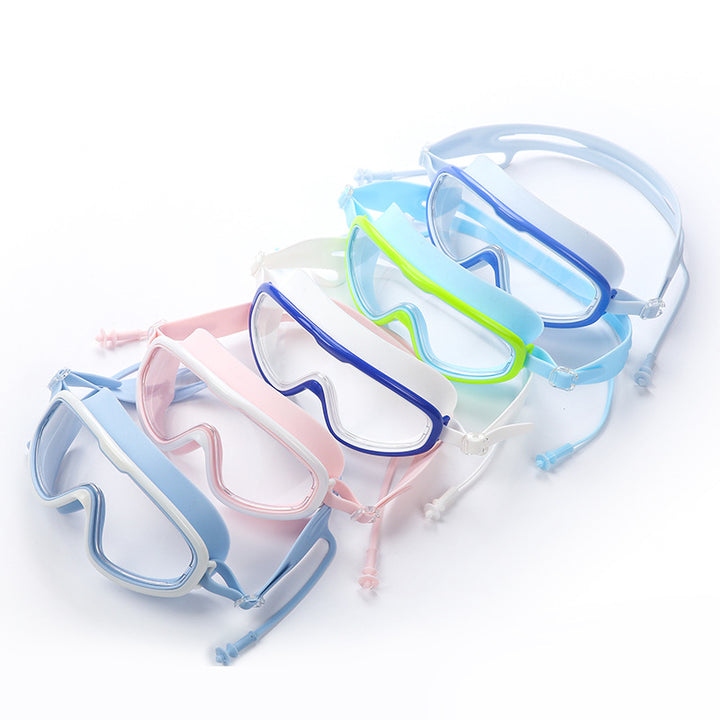 Children's Water-Resistant Swim Goggles Bowlift