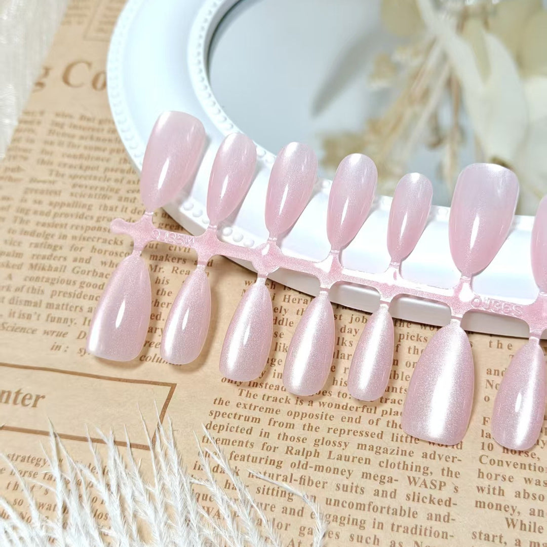 High-quality artificial nails with elegant surface texture Bowlift