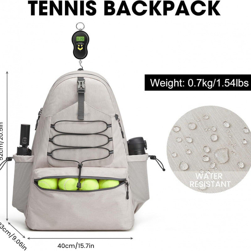 Sporty Tennis Backpack Bowlift