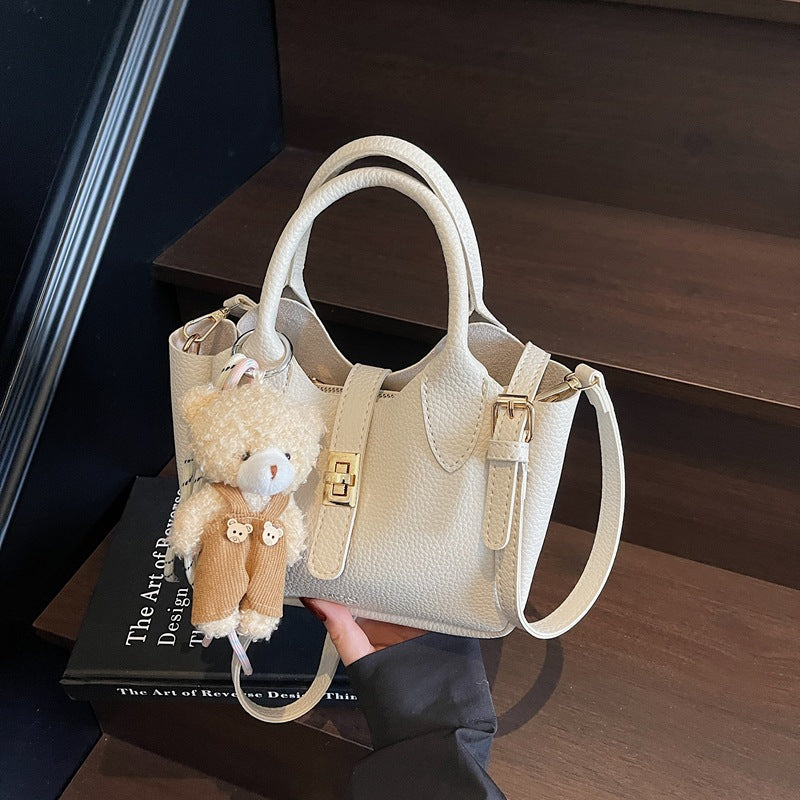 Elegant Textured Mini Handheld Tote Bowlift