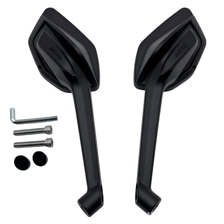 Premium Adjustable Motorcycle Mirrors Bowlift
