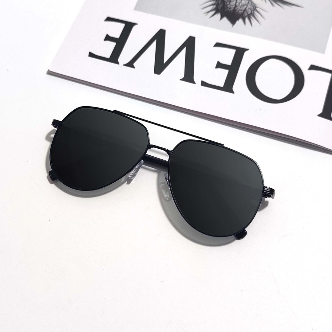 Men's fashion pilot sunglasses with contrasting lenses Bowlift
