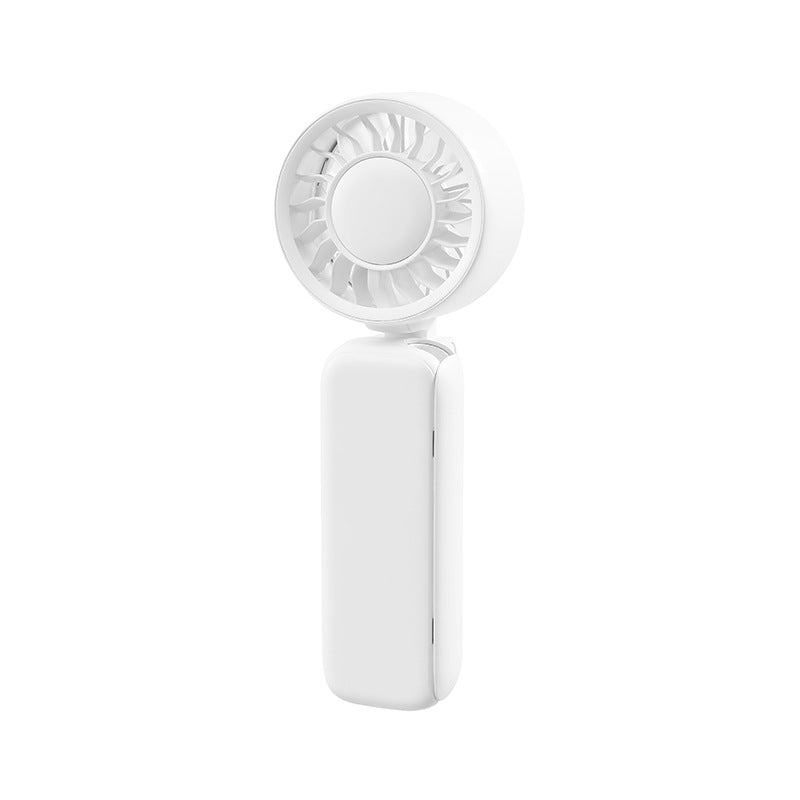 Women's portable mini half-fan with foldable design Bowlift