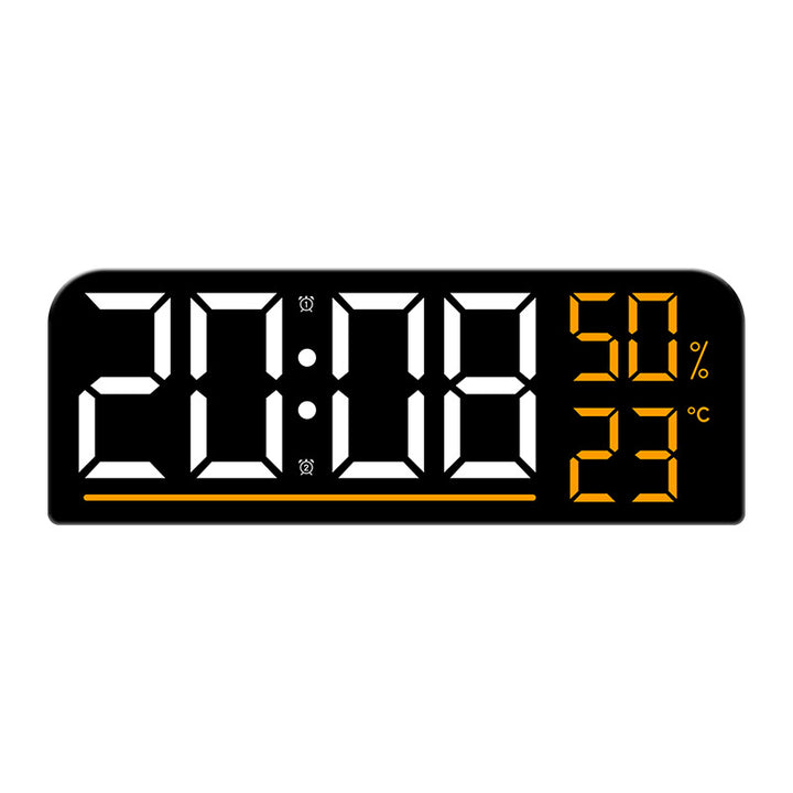 Digital alarm clock with hygrometer and temperature display Bowlift