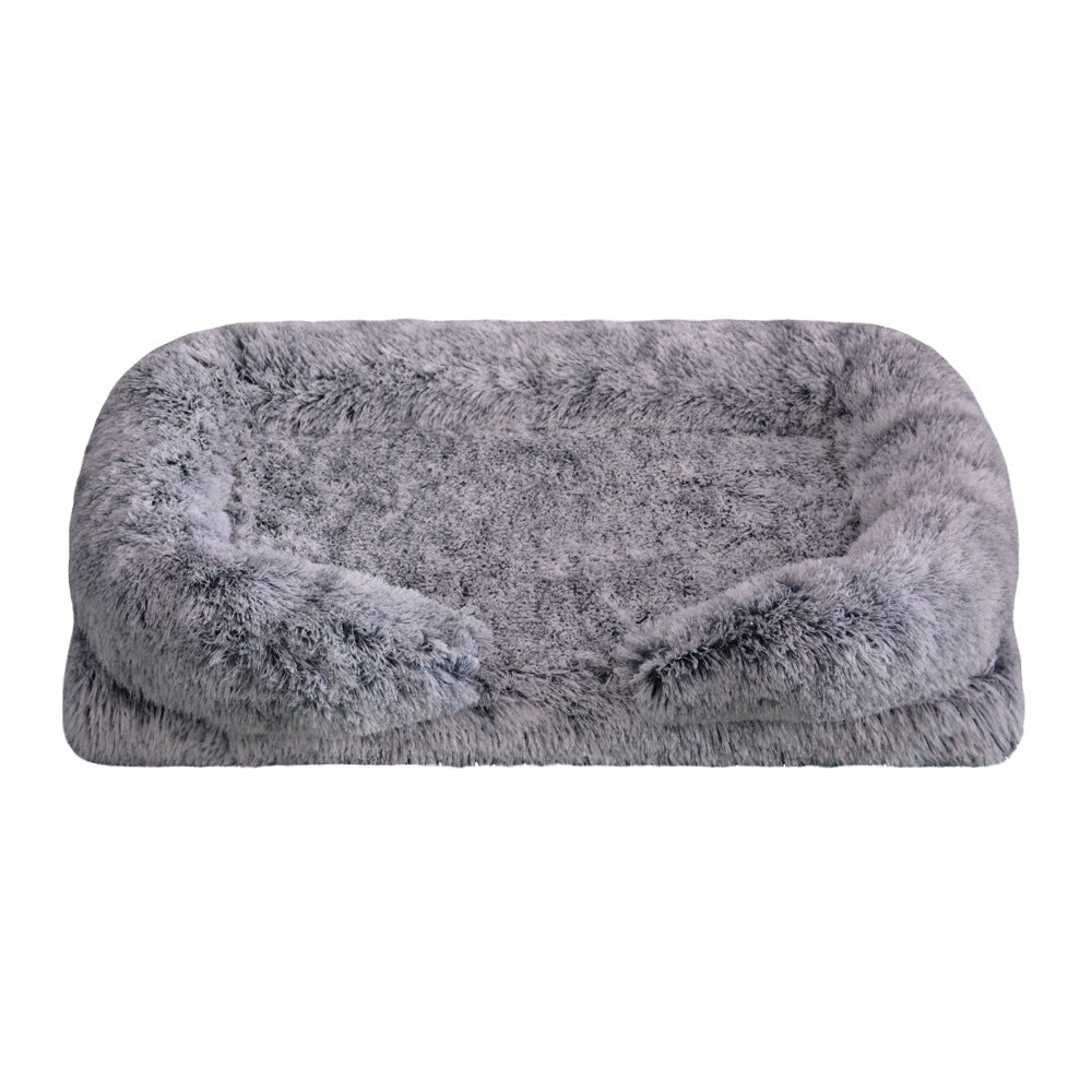 Plush Orthopedic  Cradle  Dog Bed
