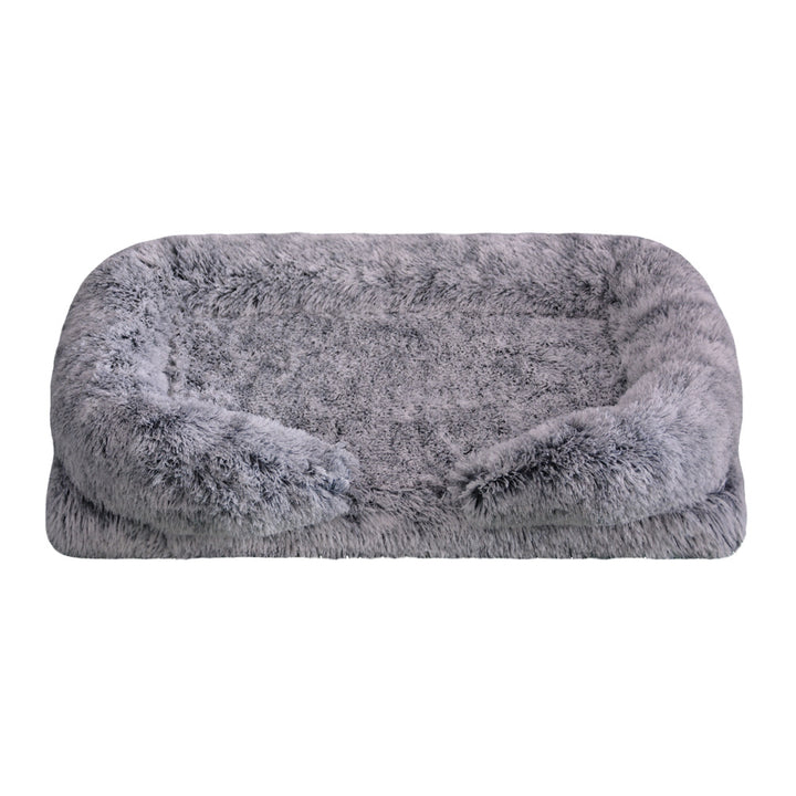 Plush Orthopedic  Cradle  Dog Bed