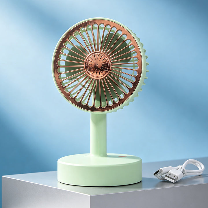 Women Portable Table Fan with Digital Control Bowlift