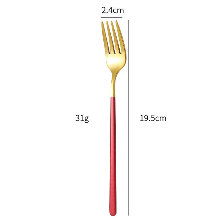 Elegant stainless steel dining fork with ergonomic handle Bowlift