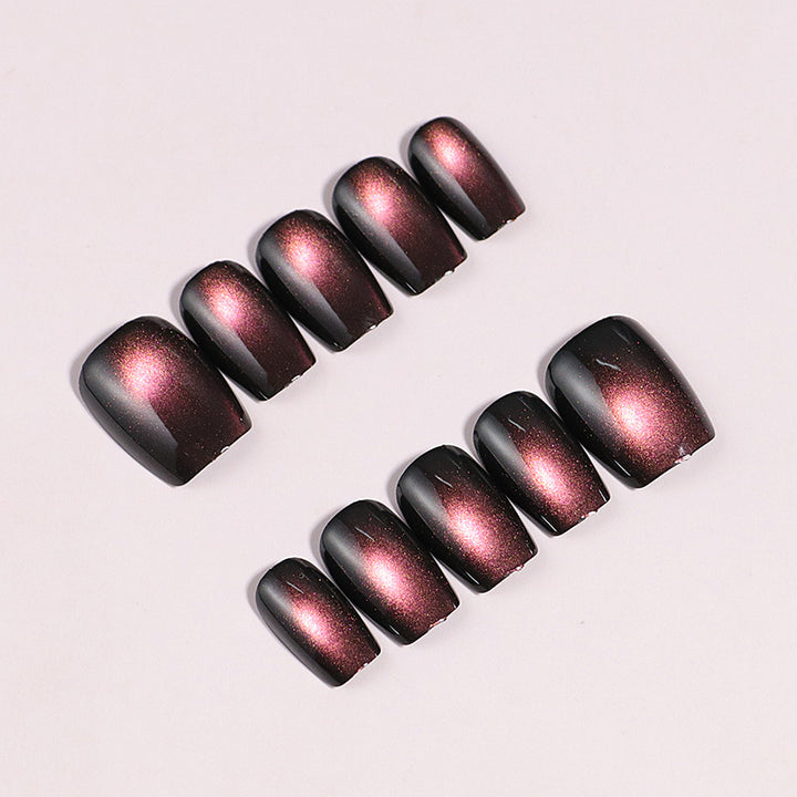 Artistic Gradient Press-On Nail Set Bowlift