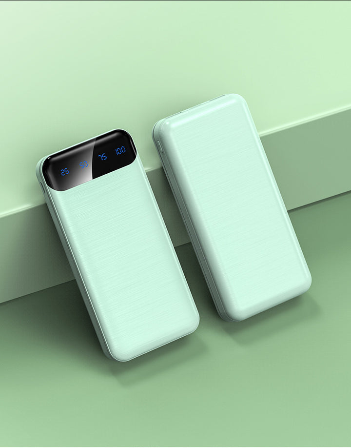 High-performance power bank with intelligent charging concept and digital display Bowlift