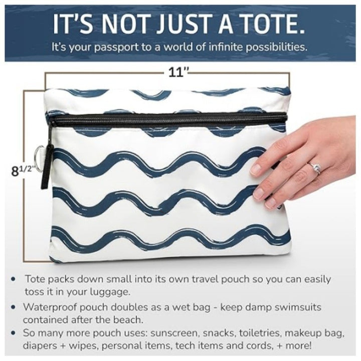 Spacious weekend bag with detachable cosmetic pouch Bowlift