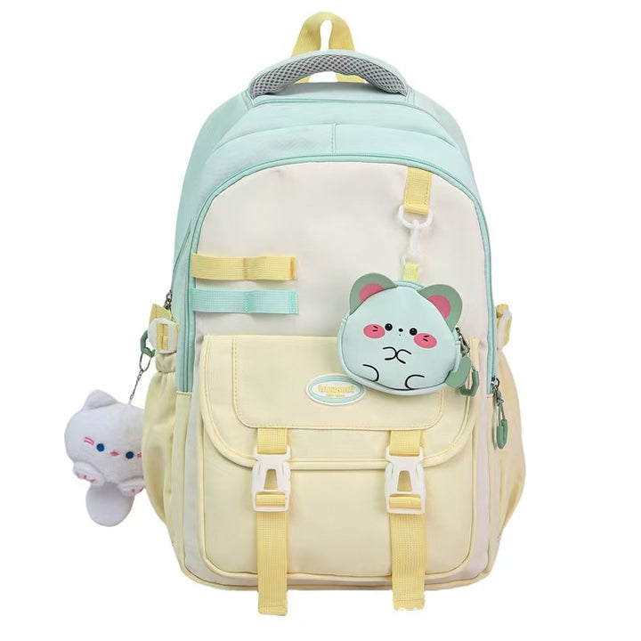 Cartoon-Themed Plush Backpack Bowlift