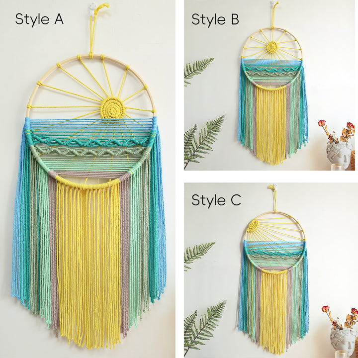 Macrame Wall Decoration with Elegant Appeal