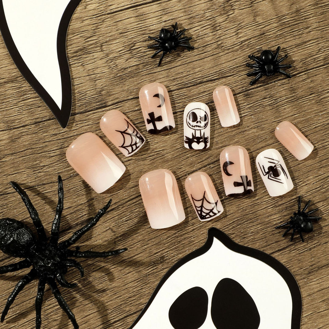 Creative Halloween Nail Art Bowlift