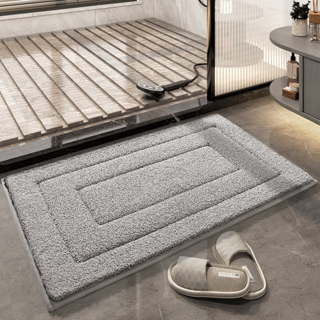 Textured Non-Slip Luxury Bath Mat Bowlift