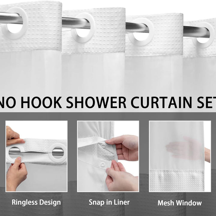 Shower Curtain Bowlift