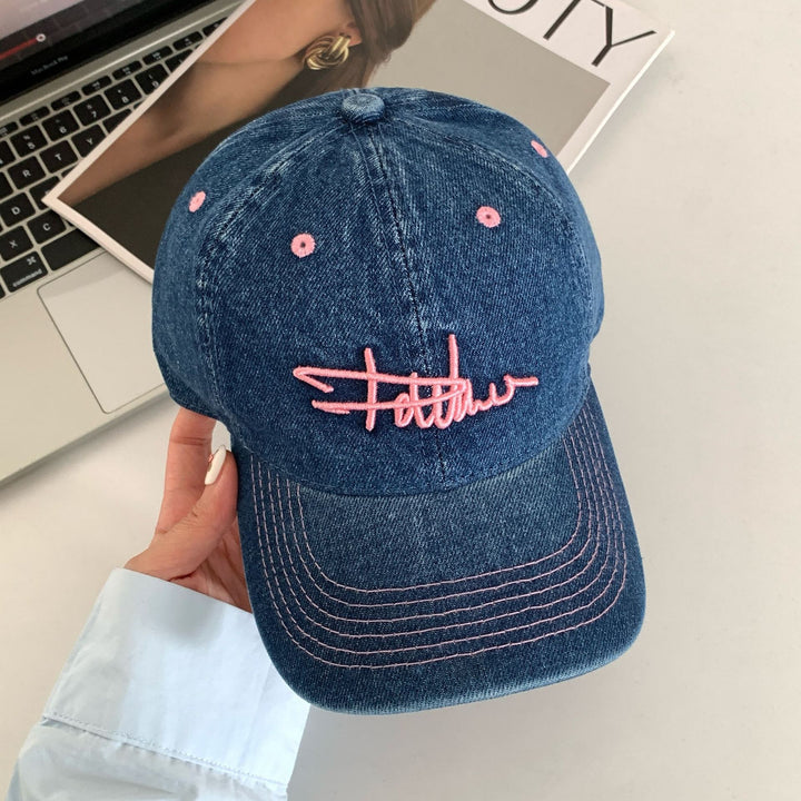 Stylish Denim Baseball Cap