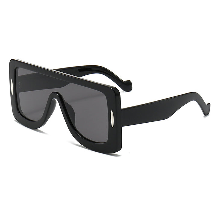 Women's Oversized Sunglasses in Modern Bauhaus Style Bowlift