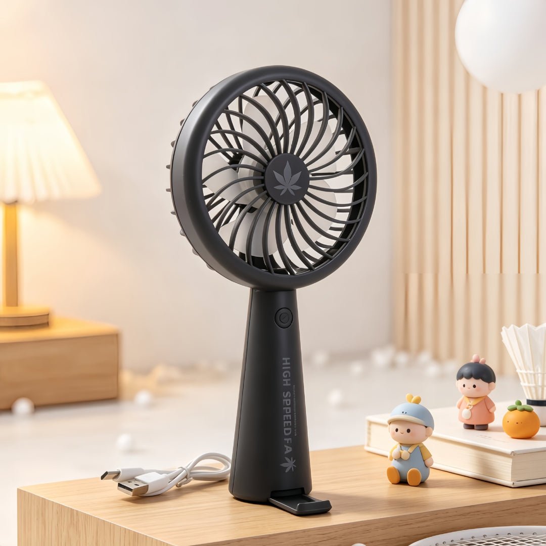 Ladies portable high-speed fan with smart design Bowlift