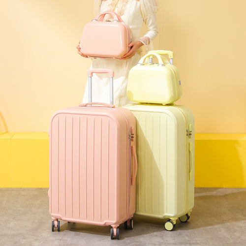Unisex Durable Rigid Spinner Suitcase Bowlift