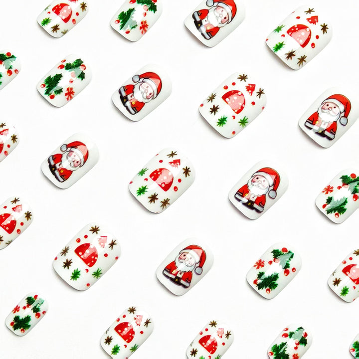 Christmas Art Nails Bowlift