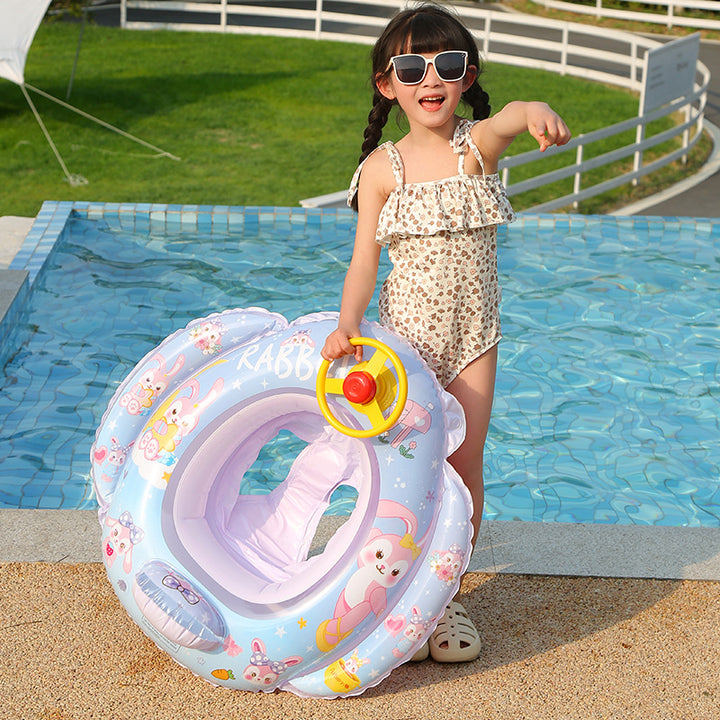 Ladies Inflatable Swimming Ring with Safety Control Bowlift