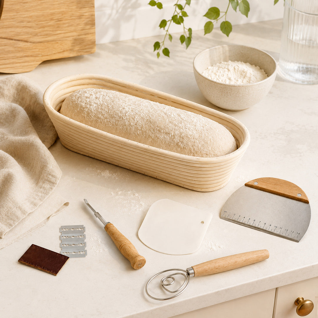 Artisan Bread Proofing Basket Set Bowlift