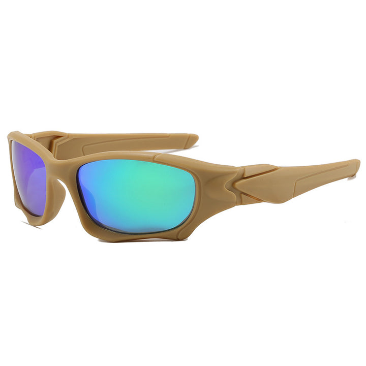 Performance Wraparound Polarized Sunglasses with UV Protection Bowlift