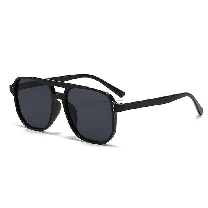 Retro Square Frame Sunglasses