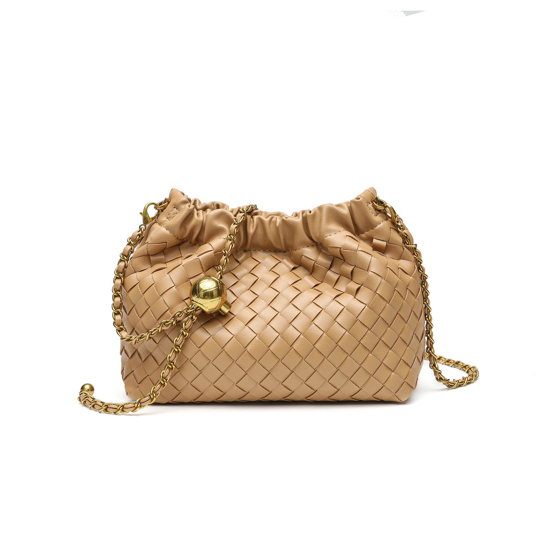 Chic Woven Evening Bag Bowlift