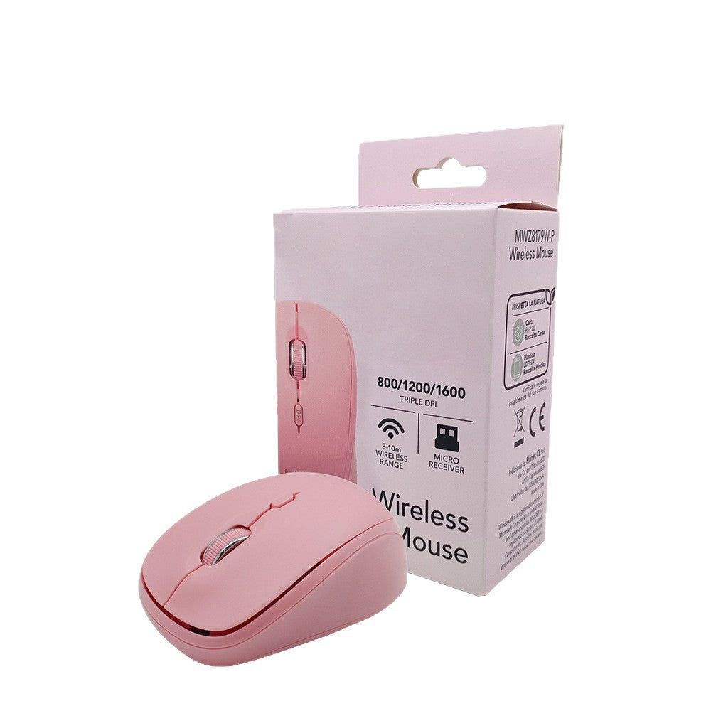 Ergonomic Wireless Mouse with Variable DPI Settings Bowlift