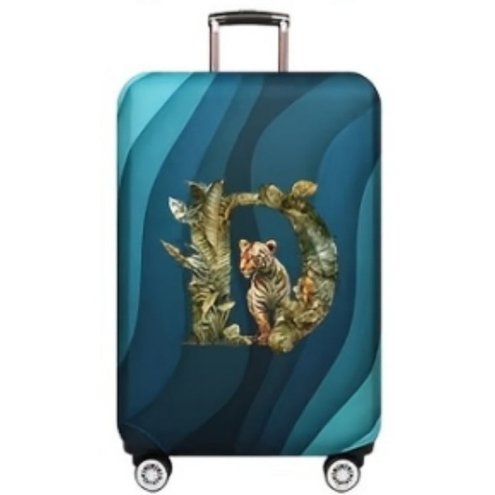 Women's hard-shell suitcase with stylish tiger design Bowlift