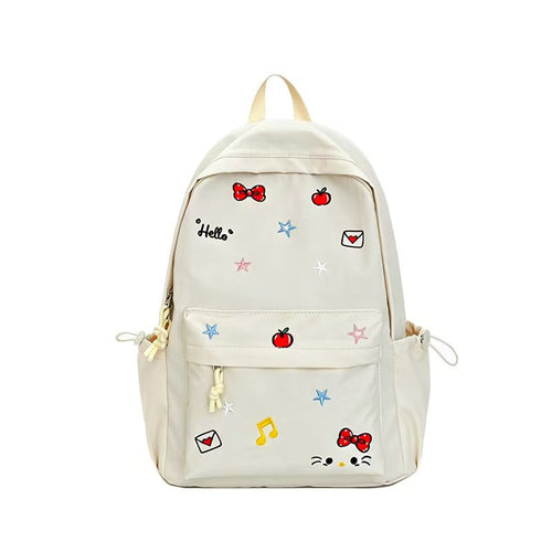 Playful Graphic Backpack Bowlift