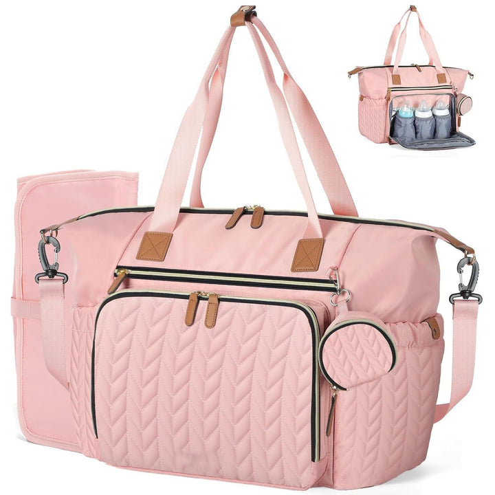 Practical diaper bag with insulated compartments Bowlift