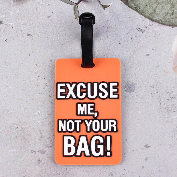 Humorous Travel Luggage Identifier Bowlift