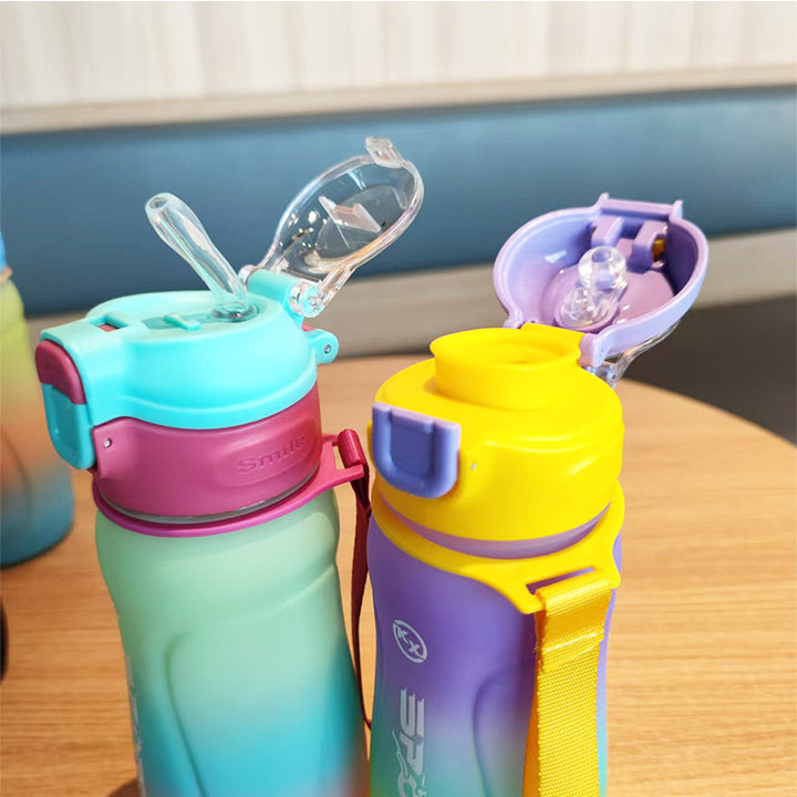 Women's Sports Water Bottle with Ergonomic Design Bowlift