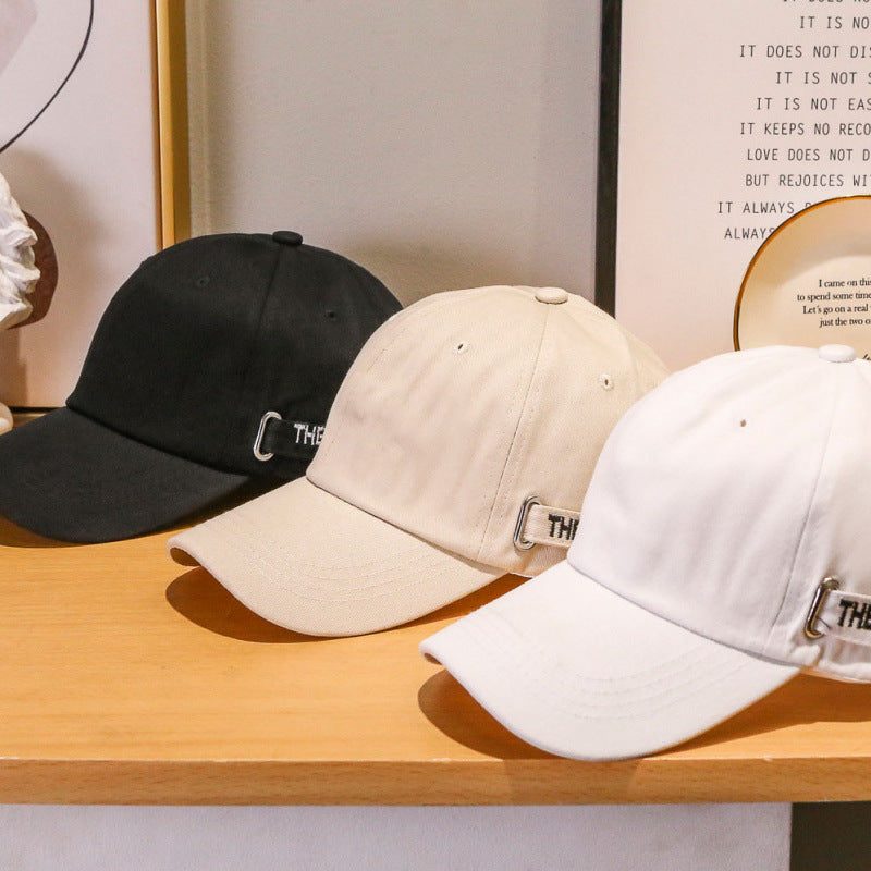 Women's Casual Fabric Baseball Cap Bowlift